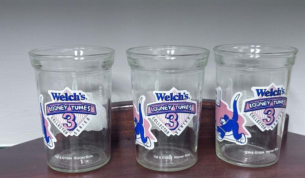 Vintage 1994 Welch's Looney Tunes Collector Series Glass #3